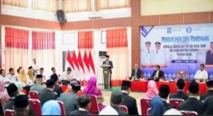 Bupati Dompu kukuhkan 42 Kepala Sekolah jenjang TK, SD, dan SMP Se-Kabupaten Dompu